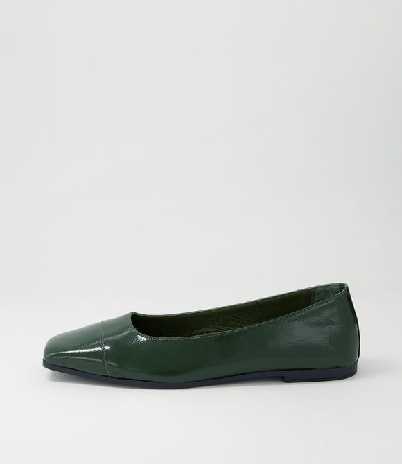 Tame Forest Patent Leather Ballet Flats