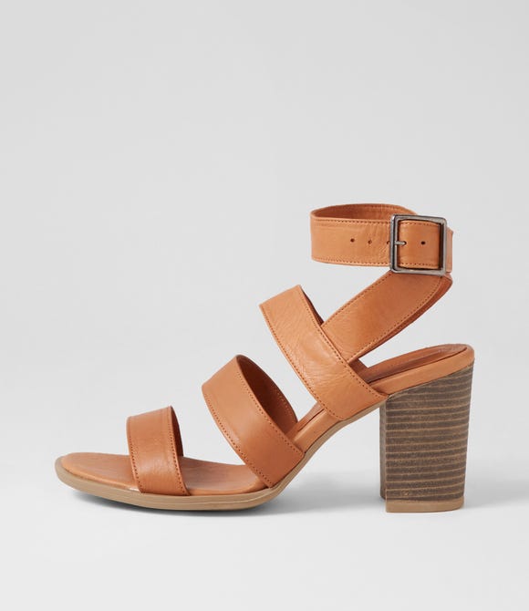 Texis Tan Leather Sandals