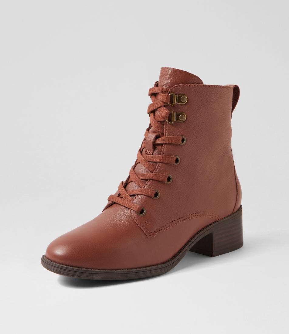 Leather lace booties shop