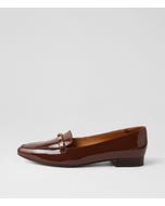 Dysin Choc Patent Leather Loafers