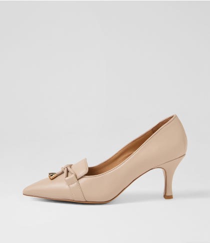 Traven Stone Leather Heels