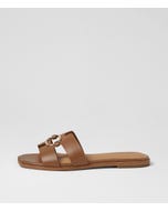 Simle Tan Leather Sandals