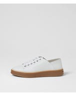 Pianna White Leather Sneakers