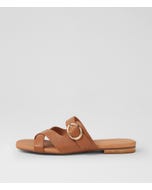 Alluse Dark Tan Leather Sandals