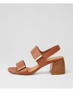Bama Deep Tan Leather Sandals