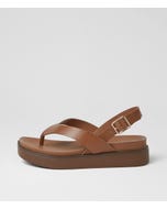 Bexta Walnut Leather Sandals