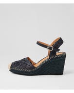 Gelloh Navy Multi Heels