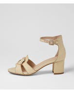 Gisabel Natural Fabric Sandals