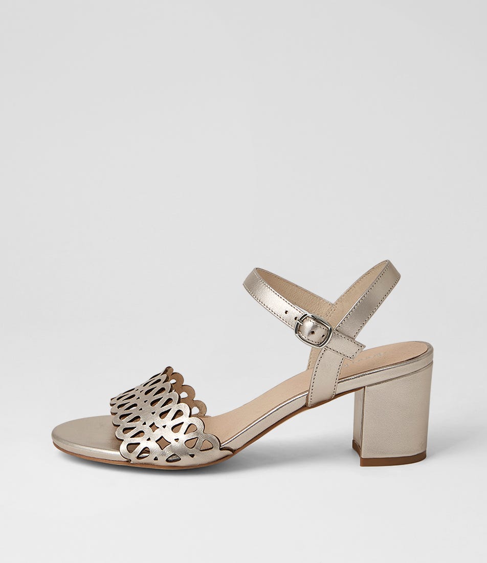 Graice Platino Leather Sandals
