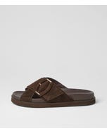 Vanana Espresso Suede Sandals