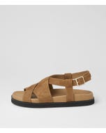 Vebbie Biscuit Suede Sandals