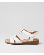 Flicksta White Silver Multi Sandals