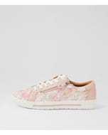 Evone Pink Flower Multi Sneakers