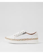 Zomo White Blue Natural Multi Sneakers