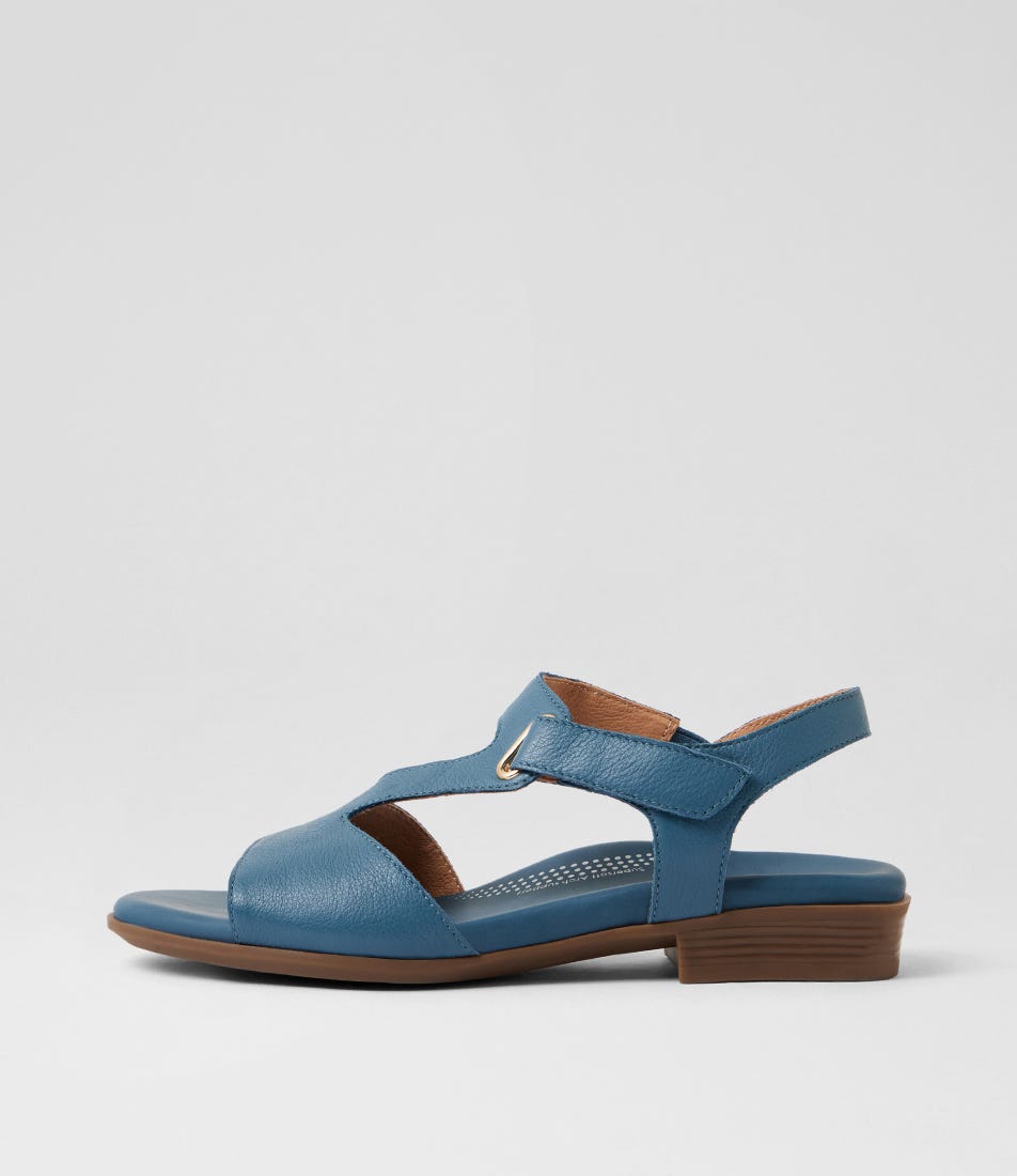 Coras Denim Leather Sandals