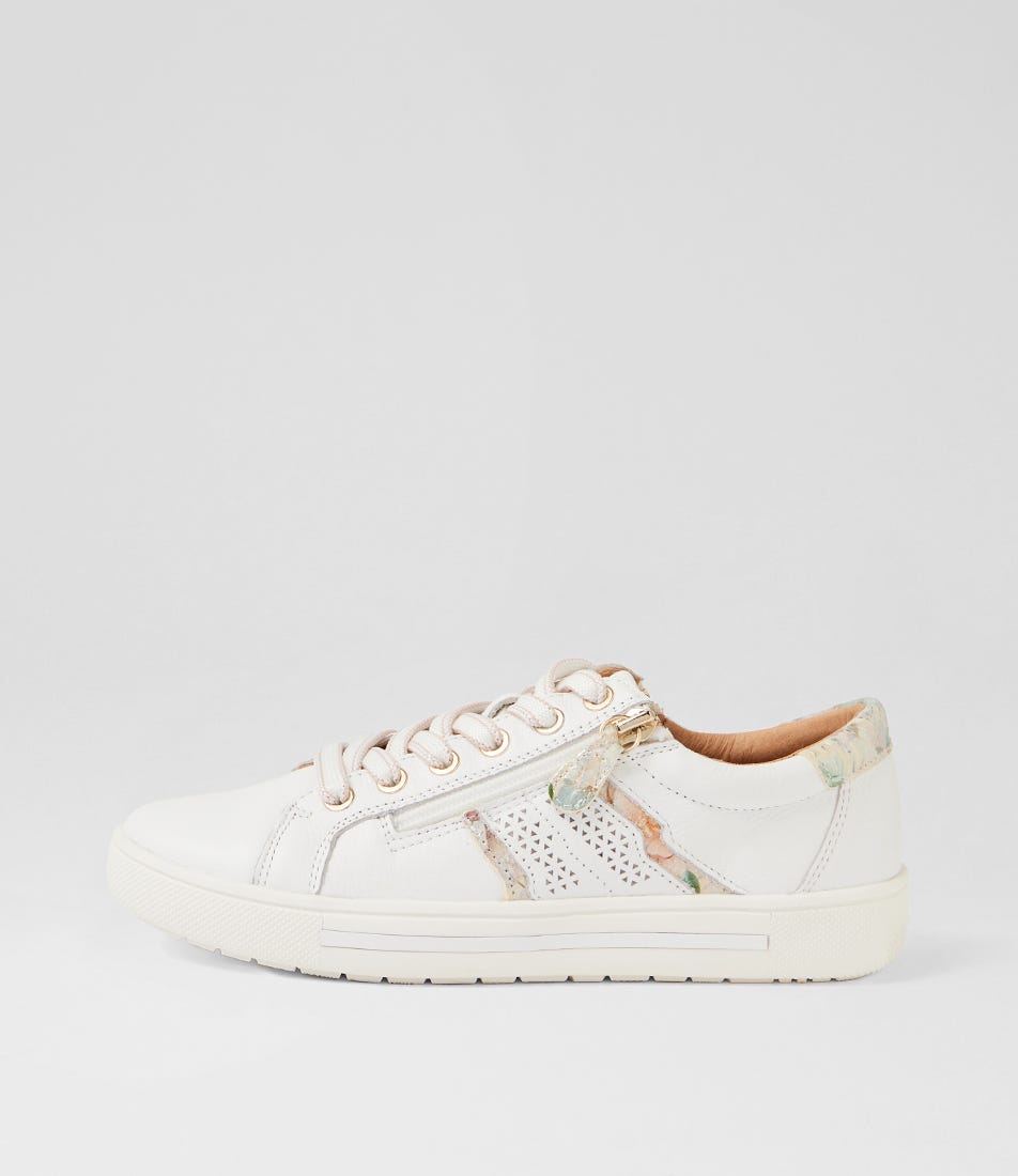 Emillio White Meadow Multi Sneakers