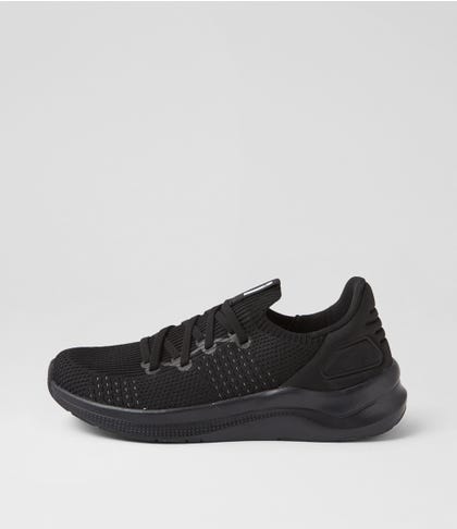 Movei Black Leather Sneakers