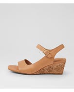 Leisels Dark Tan Multi Sandals