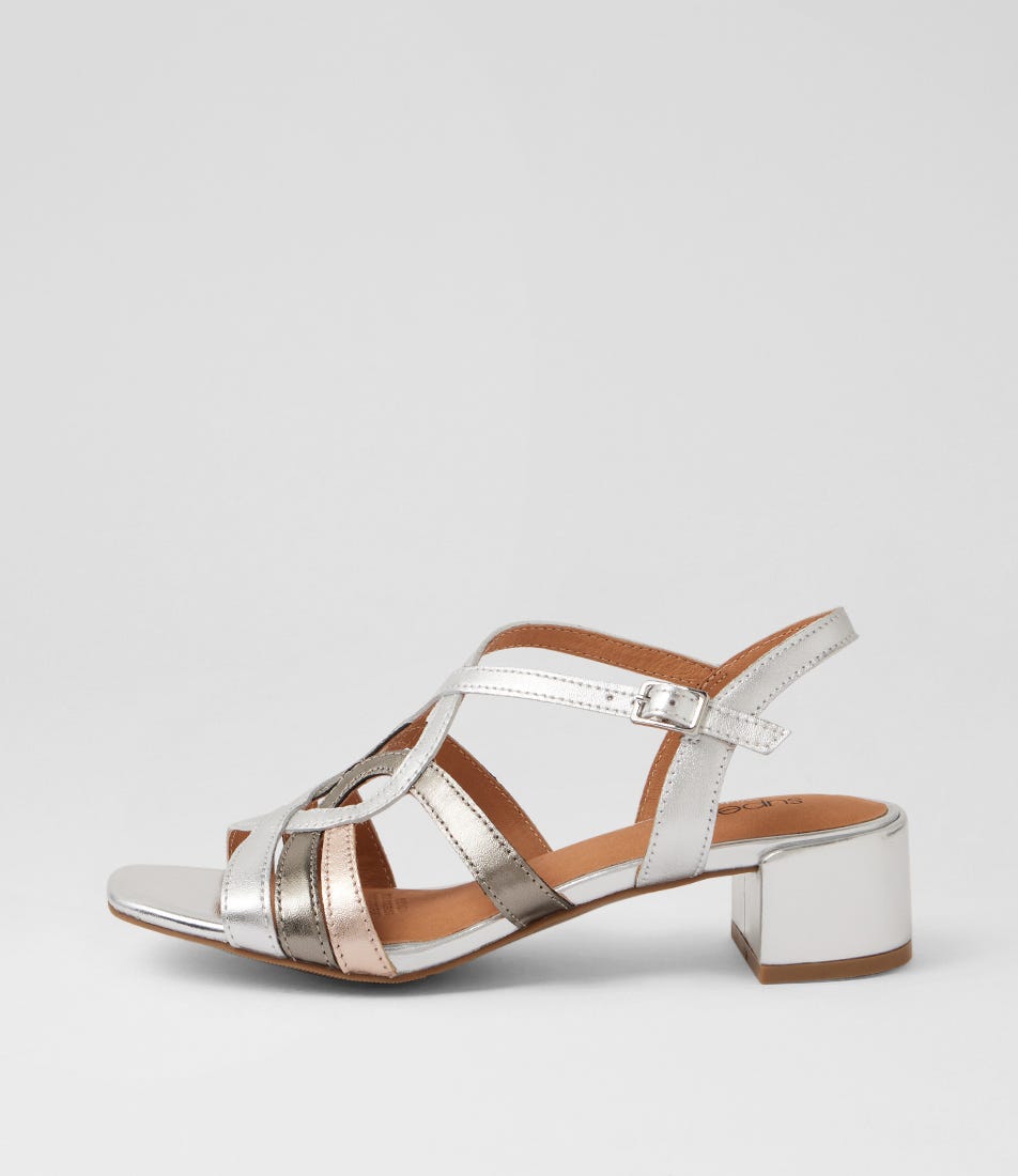Phoenix D Silver Multi Sandals