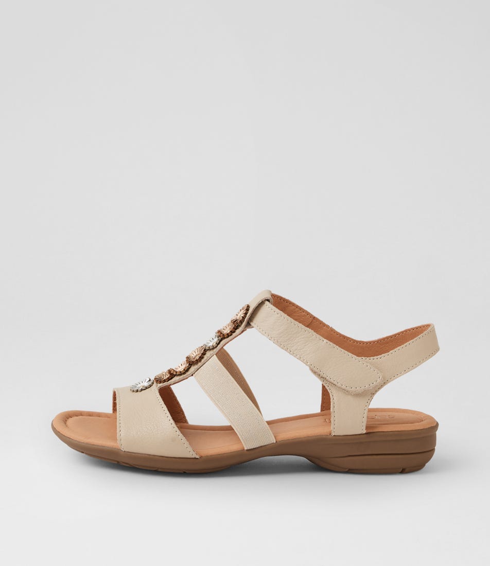 Baccio Almond Metallic Multi Sandals