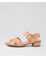 Davisons Dark Nude Leather Sandals