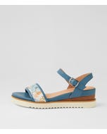 Sanpedro Denim Multi Sandals