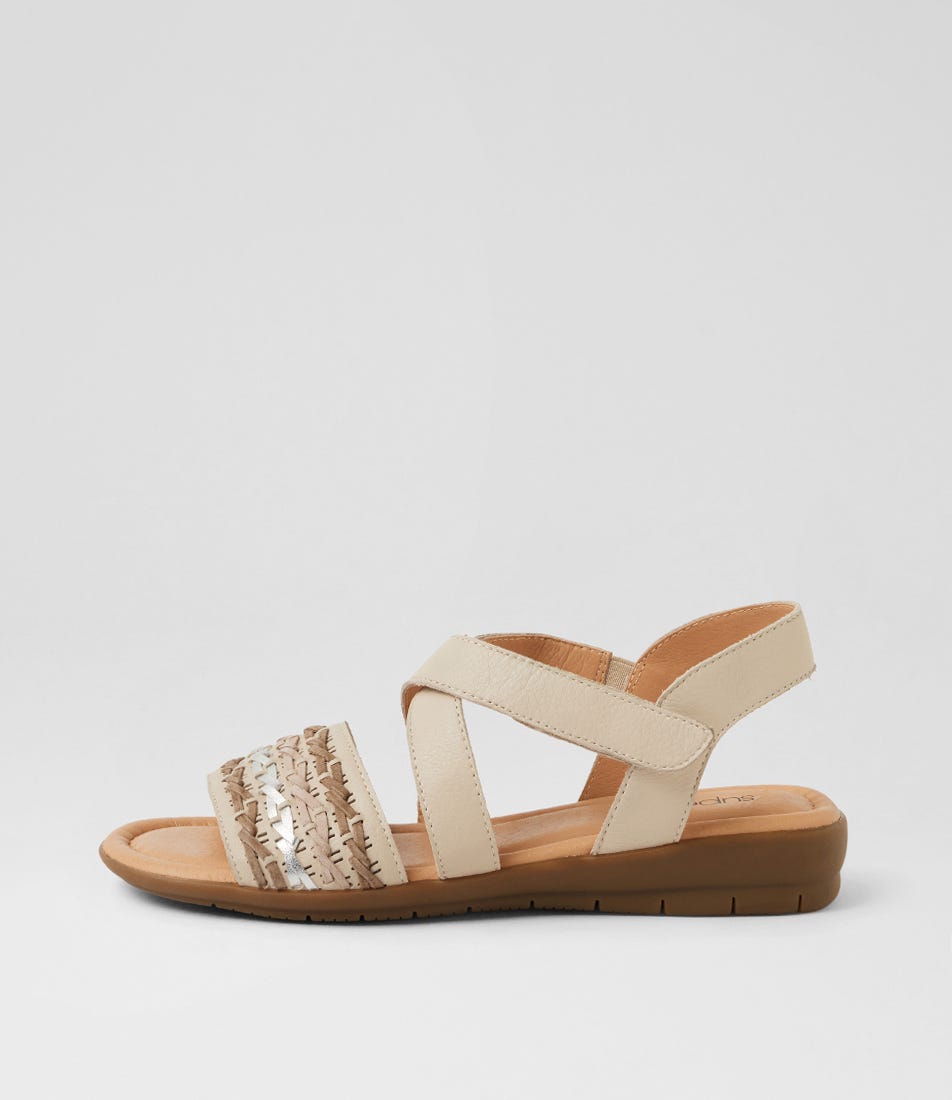 Fidelina Almond Multi Sandals