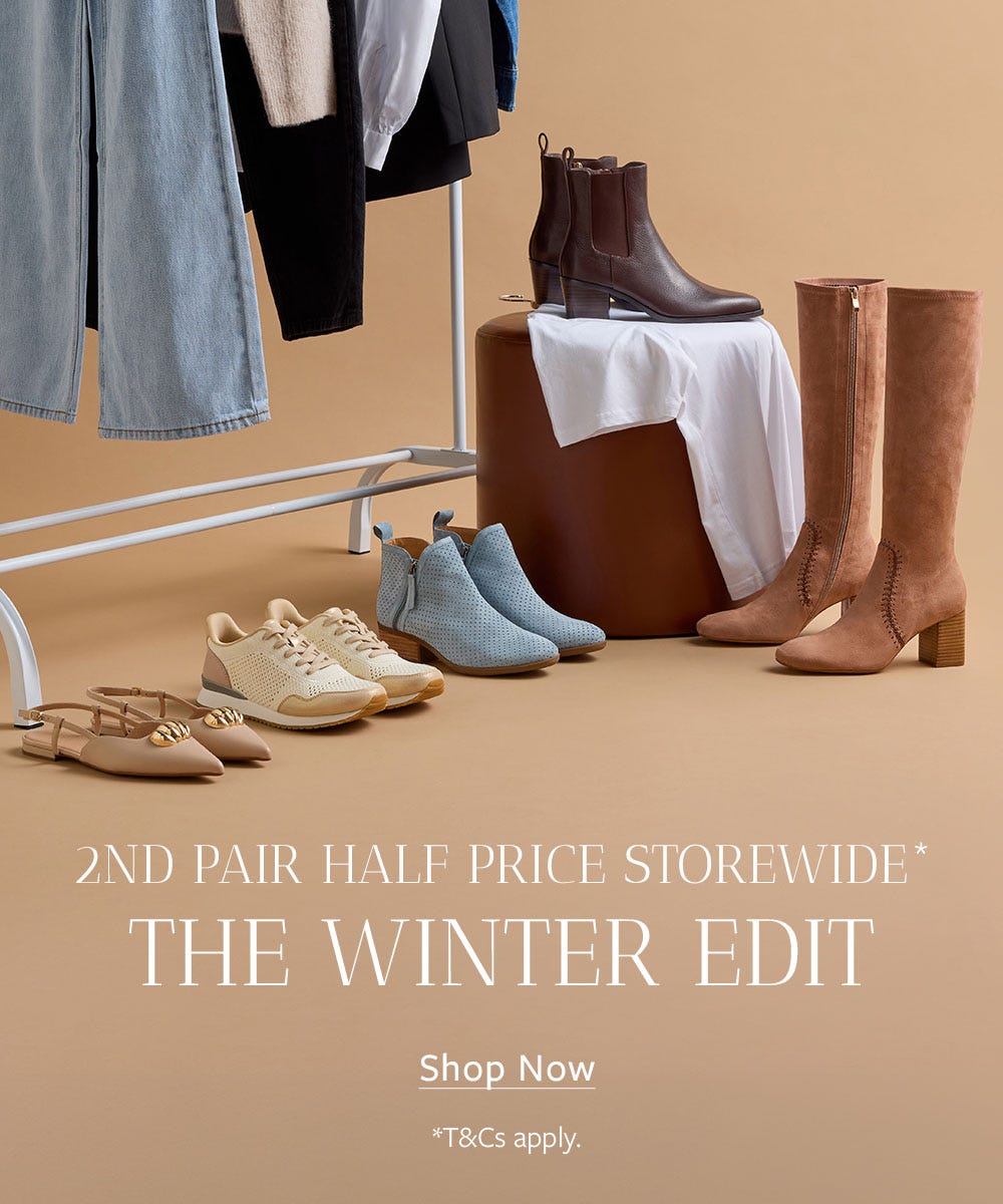 Second Pair Half Price | Shop Now