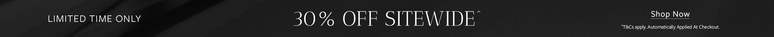 30% Off Sitewide | SHOP NOW