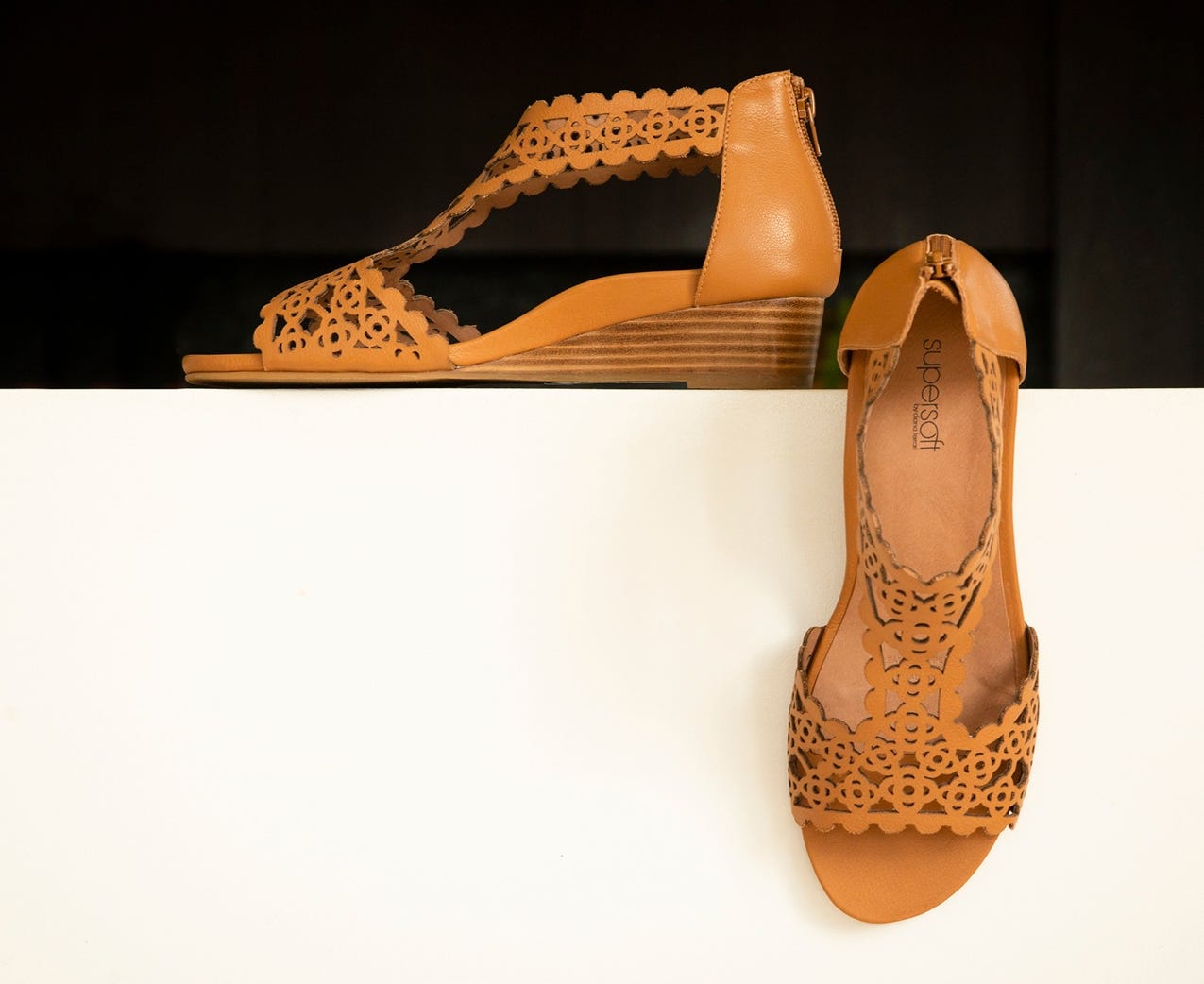 Diana Ferrari Laser Cut Shoes